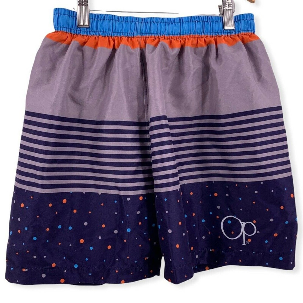 Op stripe dot swim trunk large‎
